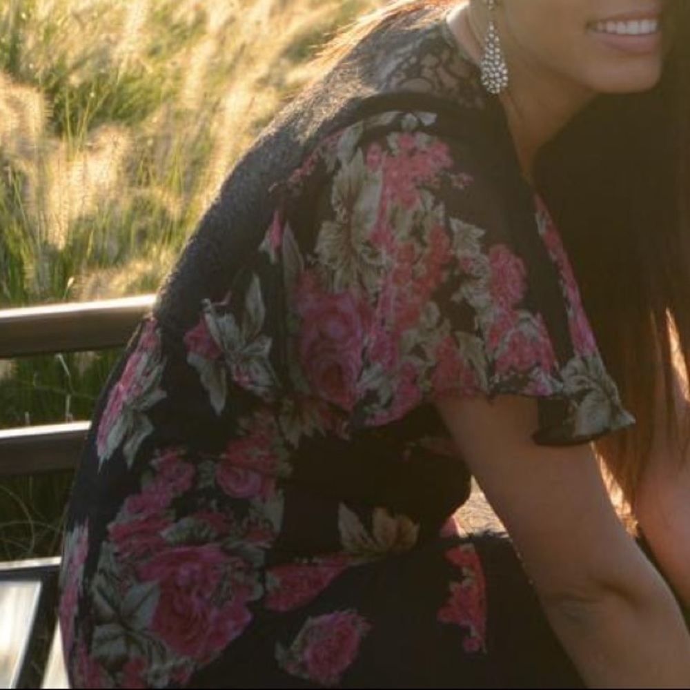 Romantic Floral Summer Maxi. Worn Once!